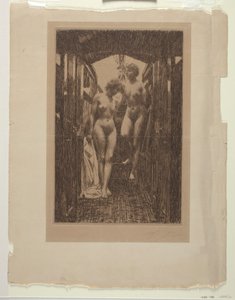 Skříň od Anders Leonard Zorn