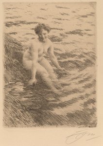 Mokrý, 1911. od Anders Leonard Zorn