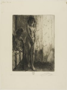 Temný kout od Anders Leonard Zorn