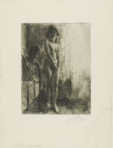 Temný kout od Anders Leonard Zorn