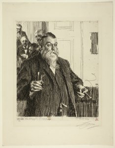 Přípitek II od Anders Leonard Zorn