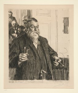 Přípitek II od Anders Leonard Zorn
