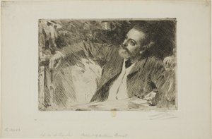 Antonín Proust od Anders Leonard Zorn