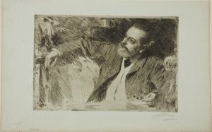 Antonín Proust od Anders Leonard Zorn