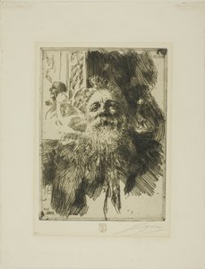 Auguste Rodin od Anders Leonard Zorn