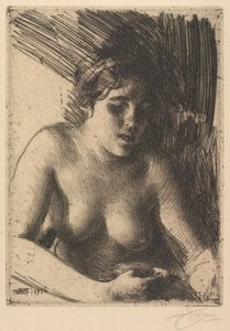 poprsí od Anders Leonard Zorn