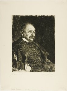 Plukovník Lamont III (Busta) od Anders Leonard Zorn
