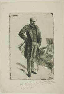 Plukovník Lamont I (celá délka) od Anders Leonard Zorn