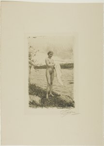 Řeka Dal od Anders Leonard Zorn