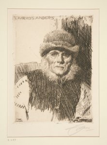 Dalecarlian rolník od Anders Leonard Zorn