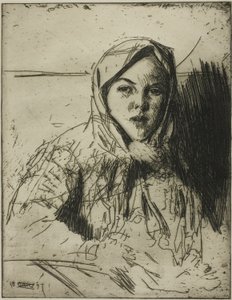 Emma, dívka z Mory od Anders Leonard Zorn