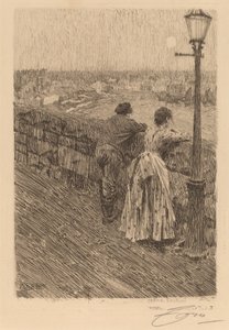 Rybář v Saint Ives od Anders Leonard Zorn
