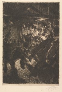 Chata Gopsmor od Anders Leonard Zorn