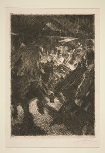 Chata Gopsmor od Anders Leonard Zorn