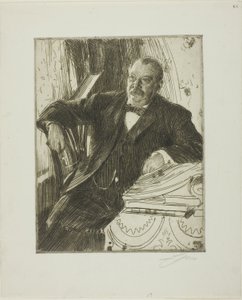 Grover Cleveland II od Anders Leonard Zorn