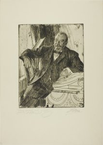 Grover Cleveland II od Anders Leonard Zorn
