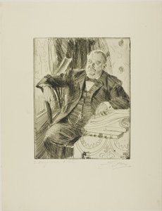 Grover Cleveland I od Anders Leonard Zorn