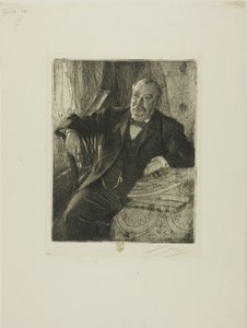 Grover Cleveland I od Anders Leonard Zorn