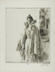 H. R. H. princezna Ingeborg Švédská I od Anders Leonard Zorn