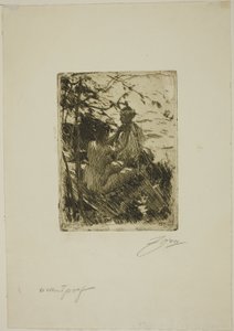 Pod širým nebem od Anders Leonard Zorn