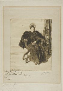 Isabella Gardner od Anders Leonard Zorn