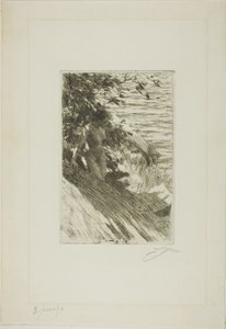 "La Grande Baigneuse" - Velký lazebník od Anders Leonard Zorn
