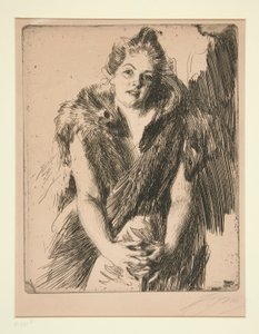 Maja Von Heijne (Monc Ljunglor) od Anders Leonard Zorn