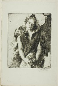 Maja von Heijne od Anders Leonard Zorn