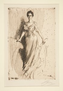 slečno Ludmanová od Anders Leonard Zorn