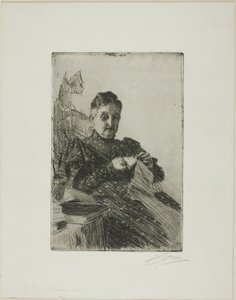 Paní Lamm II od Anders Leonard Zorn