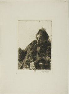 Paní Simona II od Anders Leonard Zorn