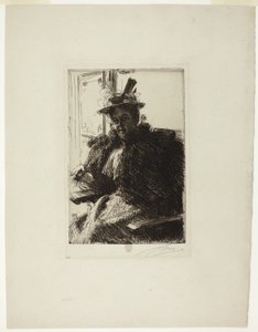 paní Armorová od Anders Leonard Zorn