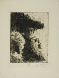 paní Kipová od Anders Leonard Zorn