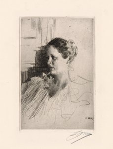 paní Nagelová od Anders Leonard Zorn