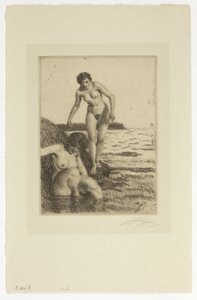 Na ostrově Hemsö od Anders Leonard Zorn