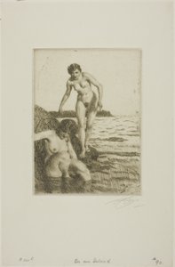 Na ostrově Hemsö od Anders Leonard Zorn