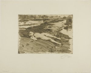 Na píscích od Anders Leonard Zorn