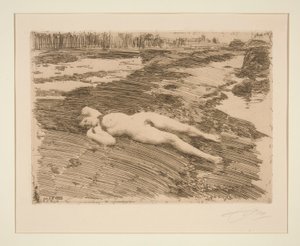 Na píscích od Anders Leonard Zorn