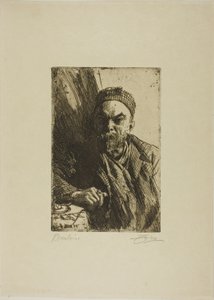 Pavel Verlaine II od Anders Leonard Zorn