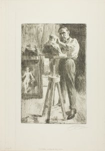 Princ Paul Troubetzkoy I (celá délka) od Anders Leonard Zorn