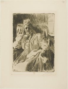 Královna Sophia od Anders Leonard Zorn