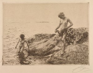 Seaward Skerries od Anders Leonard Zorn