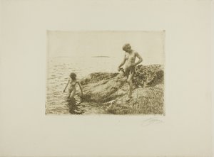 Seaward Skerries od Anders Leonard Zorn