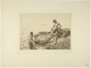 Seaward Skerries od Anders Leonard Zorn