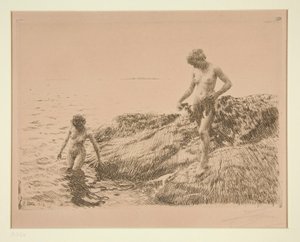 Seaward Skerries od Anders Leonard Zorn