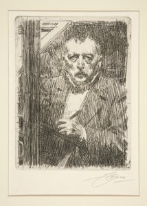 Autoportrét od Anders Leonard Zorn