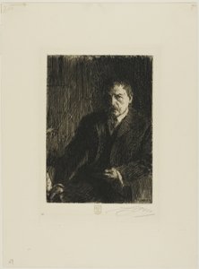 Autoportrét 1904 I od Anders Leonard Zorn