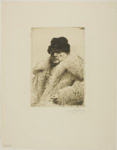 Autoportrét 1916 od Anders Leonard Zorn
