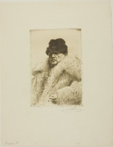 Autoportrét 1916 od Anders Leonard Zorn