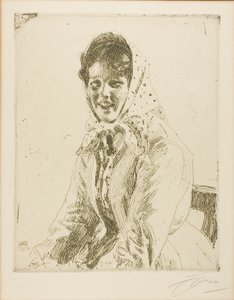 Dívka Skeri od Anders Leonard Zorn